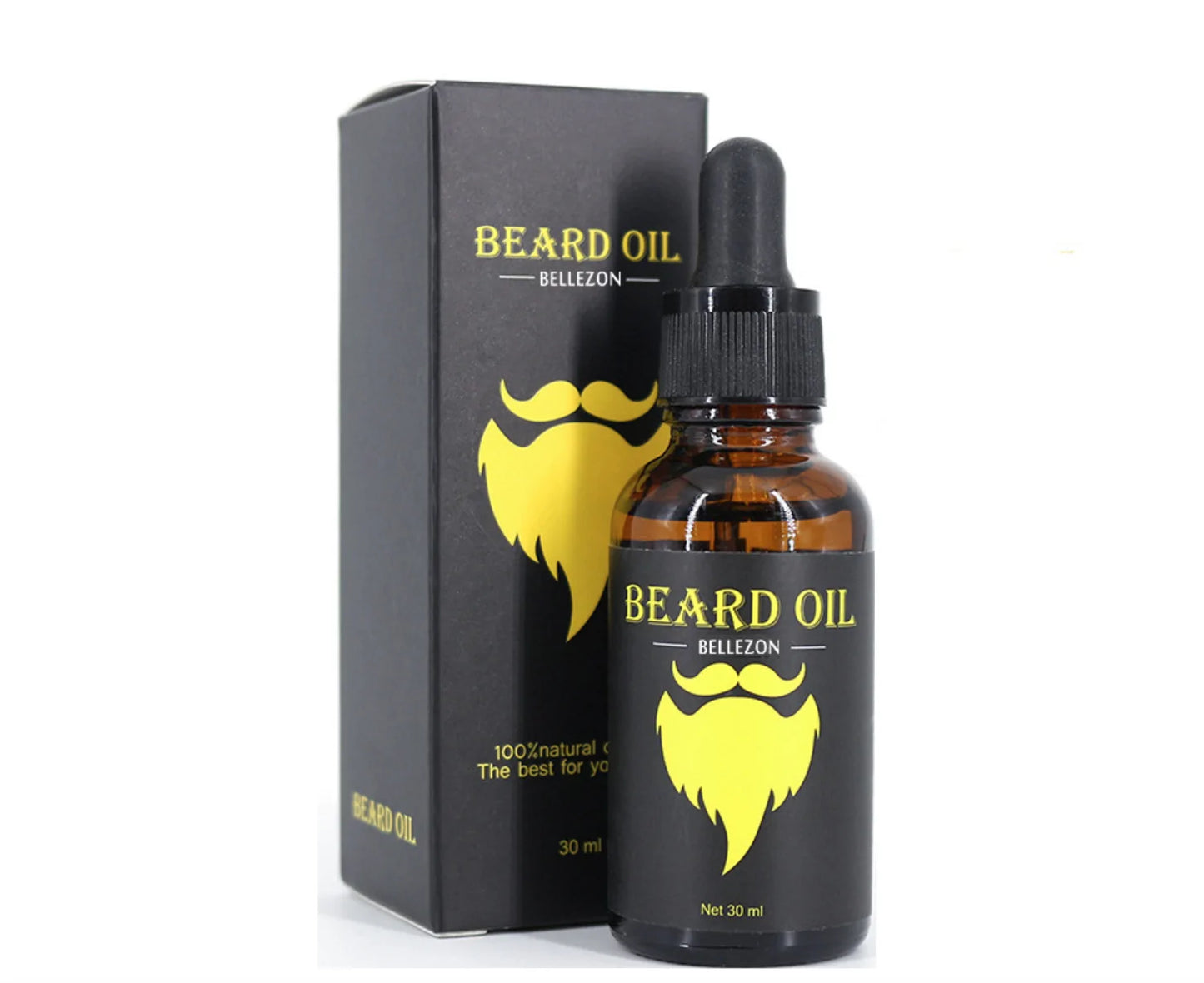 Men Beard Growth  Oil Kit - Growth and Nourishing Enhancer - Beard Care